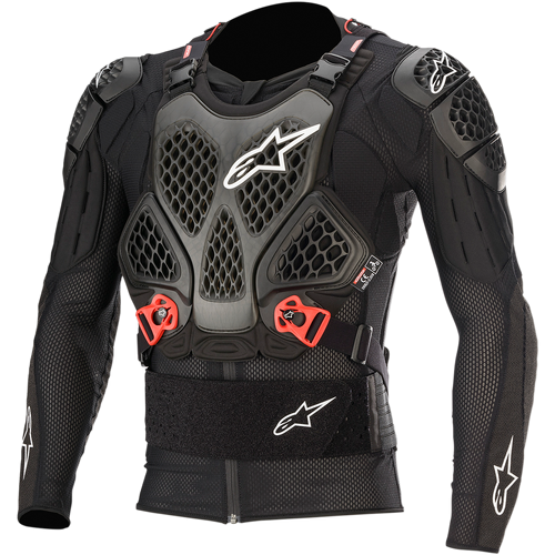 Alpinestars Bionic Tech V2 Protection Jacket - Black/Red - S - SKU:AS6506520001356