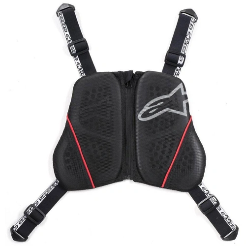 Alpinestars Nucleon Kr C Chest Protector - Black/White/Red - M-XL - SKU:AS650861512362