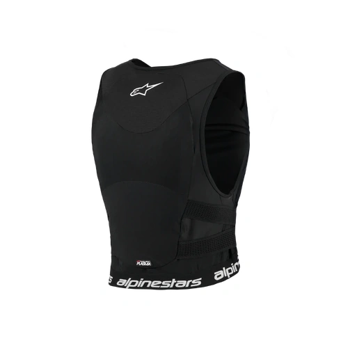 Alpinestars 2026 Womens Plasma Chest Protector - Black/White - S - SKU:AS6510126001256