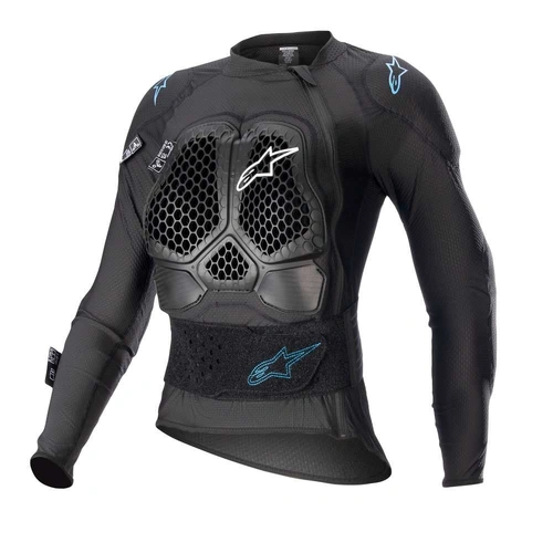 Alpinestars Stella Bionic Action V2 Womwens Body Armour - Black/Cyan