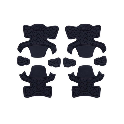Alpinestars Frame/Hige Paddings Set L/R Up-Low Rk-1 Kb  - Black