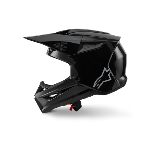 Alpinestars SM3 Solid Helmet - ECE 22.06 - Glossy Black - XL - SKU:AS8300426118062