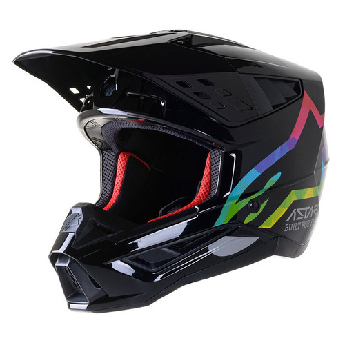 Alpinestars SM-5 Compass Helmet - ECE - Black/Silver Hue