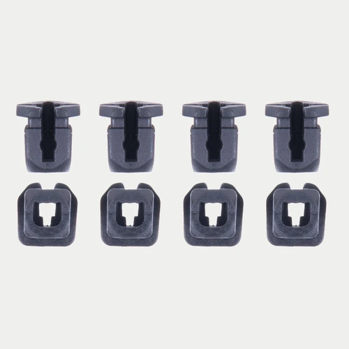 Alpinestars Sr10 Connectors Set For Spoiler - Black - OS