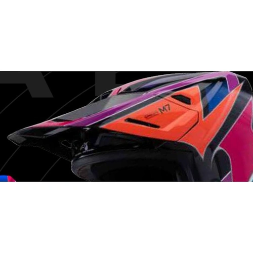 Alpinestars Visor for ECE 22.06 SM7 Fuse - Blue/Purple/Pink Glossy - OS