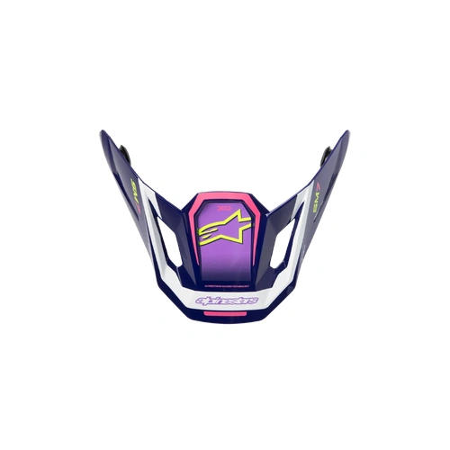Alpinestars 2026 SM7 Deed Peak - Purple/Pink/Glossy - OS - SKU:AS8981326314200