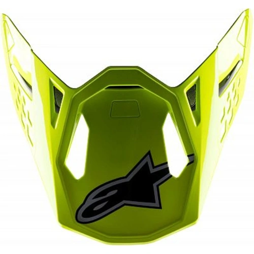 Alpinestars Visor for SM8 Factory - Black/Fluro Yellow/Blue - OS