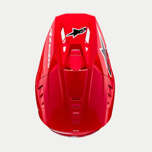 Alpinestars Visor for ECE 22.06 SM5 Corp - Bright Red Gloss - OS
