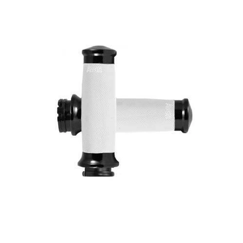 Avon Custom Contour Anodized Grips - Black/White