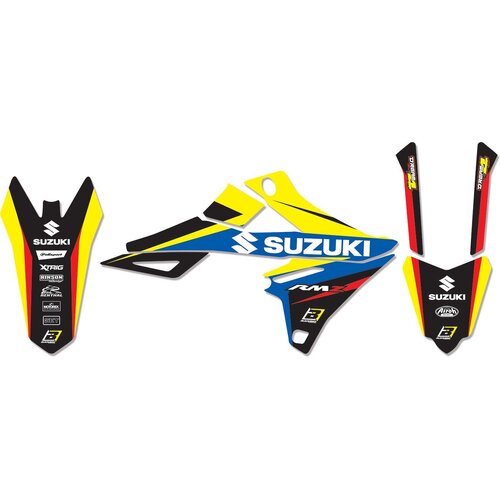 BLACKBIRD GRAPHICS KIT DREAM 4 SUZUKI RMZ 250 19-22 450 18-22