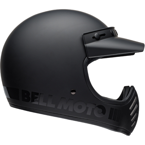 Bell Moto-3 Classic Helmet - Matte/Gloss Black