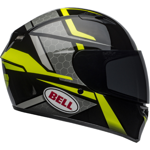 Bell Qualifier Flare Black and Yellow Helmet - SKU:BE7107852
