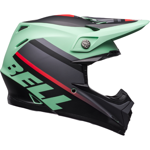 Bell Moto-9 MIPS Prophecy Helmet - Matte Green/Orange/Black - M - SKU:BE7109845