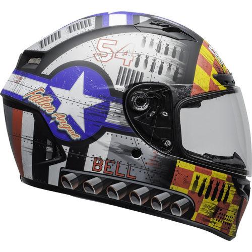 Bell Qualifier DLX MIPS Devil May Care Helmet - Grey
