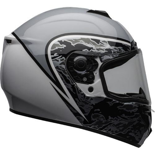 Bell SRT Assasin Grey White and Camo Helmet - White - Small - Adult  - SKU:BE7110029