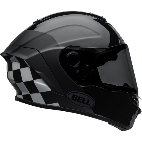 Bell Star DLX MIPS Lux Checkers Black and White Helmet - SKU:BE7110128