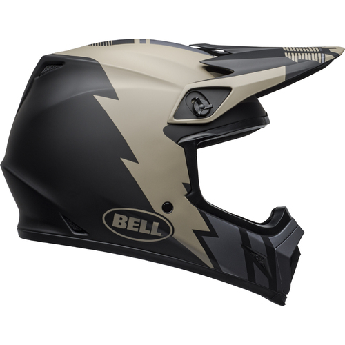 Bell MX-9 MIPS Strike Helmet - Matte Khaki/Black - XL - SKU:BE7111352