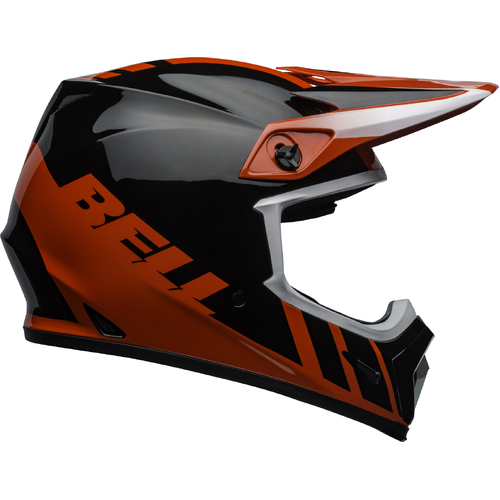 Bell MX-9 MIPS Dash Helmet - Red/Black - L - SKU:BE7111598