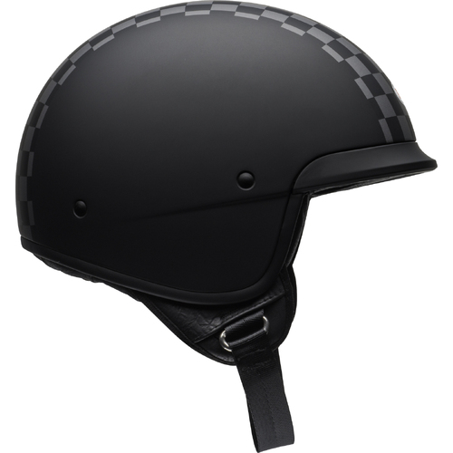 Bell Scout Air Check Matte Black and White Helmet - Unisex - 2X-Large - Adult - Black/White - SKU:BE7112019