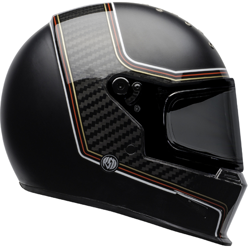 Bell Eliminator Carbon RSD The Charge Black Helmet - SKU:BE7112134