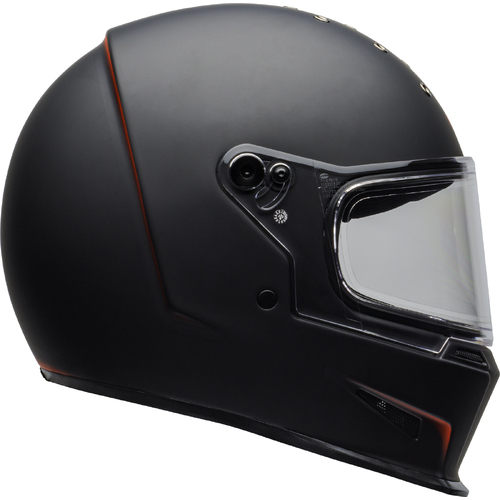 Bell Eliminator Vanish Matte Black and Red Helmet - SKU:BE7112236