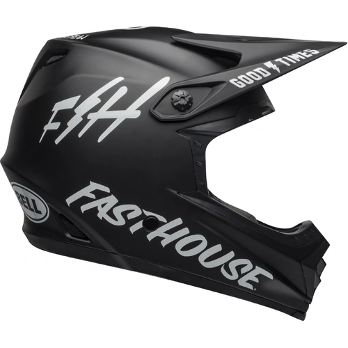 Bell Youth Moto-9 Mips Fasthouse Helmet - Black/White