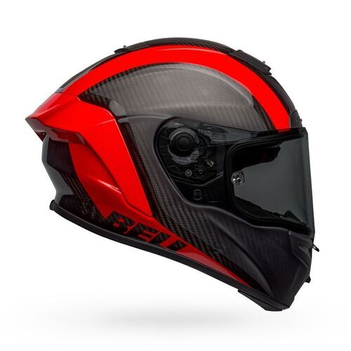 Bell Racestar DLX Tantrum 2 Helmet - Red/Black - M - SKU:BE7123613