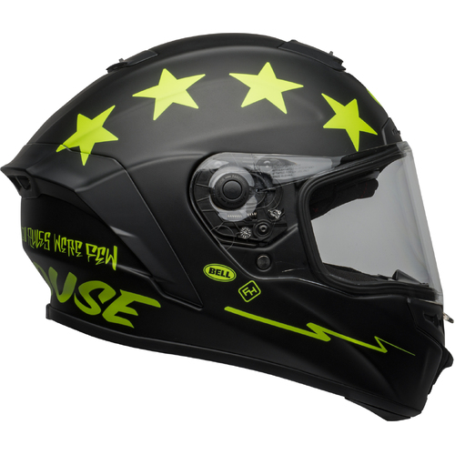 Bell Star DLX MIPS Fasthouse Victory Matte Black Yellow Helmet - Unisex - Medium - Adult - Black/Yellow - SKU:BE7123799