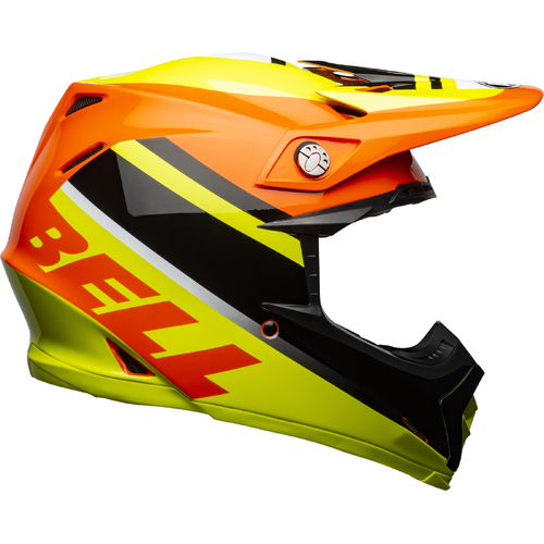 Bell Moto-9 MIPS Prophecy Helmet - Yellow/Orange/Black