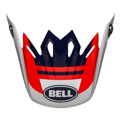 Bell Moto-9 MIPS Prophecy Peak - Gloss Infrared/Navy/Grey - SKU:BE7125873