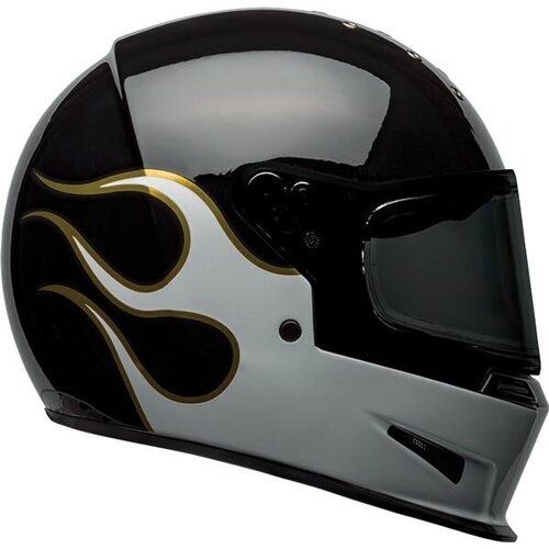 Bell Eliminator Special Edition Stockwell Black White Helmet - White - Large - Adult  - SKU:BE7131446