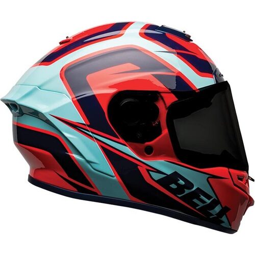 Bell Star Dlx Mips Special Edition Labryinth Helmet - Blue/Red - S - SKU:BE7131653