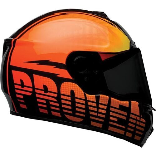 Bell SRT SE Proverb Helmet - Orange/Yellow/Black - S - SKU:BE7131662