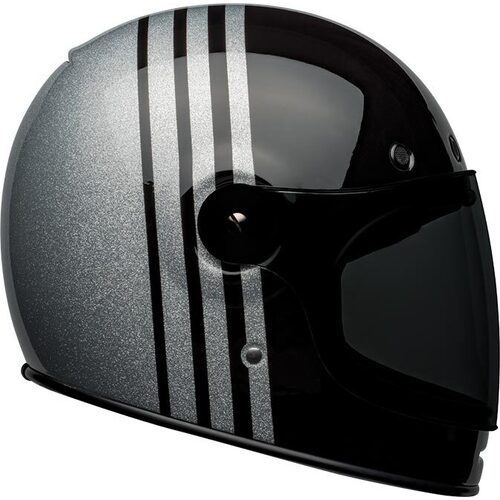 Bell Bullitt Special Edition Reverb Helmet - Black/Silver - L - SKU:BE7131673