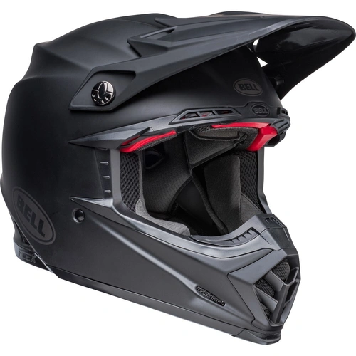 Bell Moto-9S Flex Solid Matte Helmet - Black - XS - SKU:BE7136096