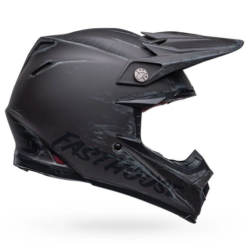 Bell Moto-9S Flex Fasthouse Mojave Helmet - Matte Black/Grey