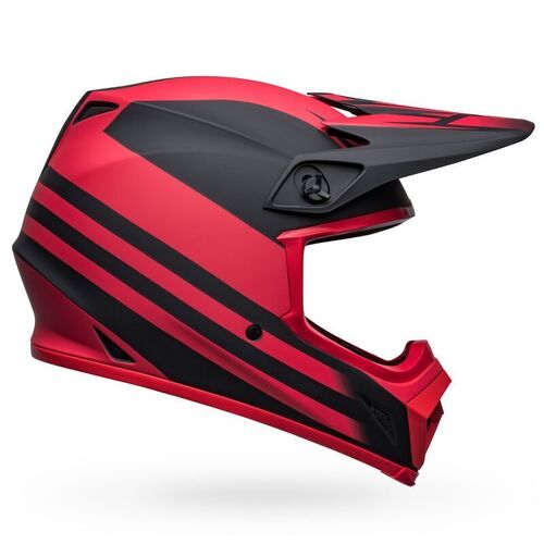 Bell MX-9 MIPS Disrupt Helmet - Matte Black/Red - M - SKU:BE7136322