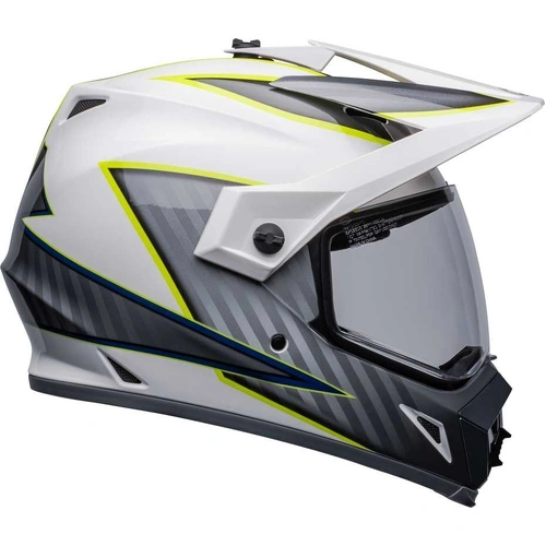 Bell MX-9 Adventure MIPS Dalton Helmet - White/Hi-Viz