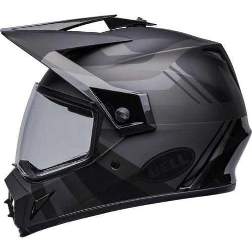 Bell MX-9 ADV MIPS Maurauder Blackout Helmet - Matte/Gloss Black - XL - SKU:BE7136694