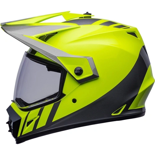 Bell MX-9 ADV MIPS Dash Helmet - Hi-Viz/Grey - M - SKU:BE7136745
