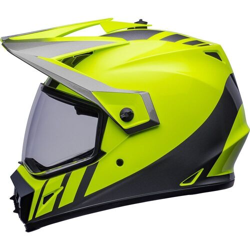 Bell MX-9 ADV MIPS Dash Helmet - Hi-Viz/Grey - L - SKU:BE7136746