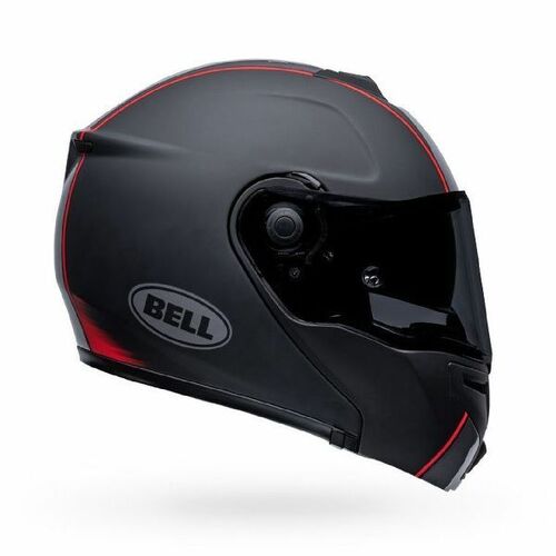 Bell 2022 SRT Modular Hartluck Jamo Helmet - Unisex - Medium - Adult - Black/Red - SKU:BE7137074