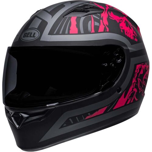 Bell Qualifier Rebel Matte Black Pink Helmet