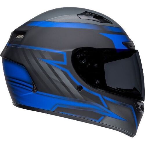 Bell Qualifier DLX MIPS Raiser Matte Black Blue Helmet - SKU:BE7141841