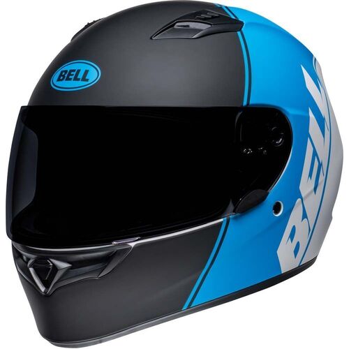 Bell Qualifier Ascent Matte Helmet - Black/Cyan