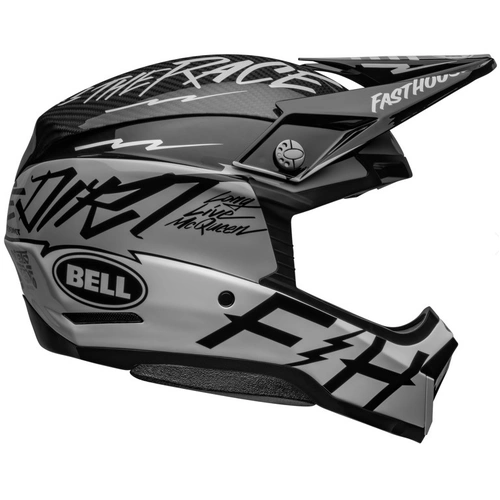 Bell Moto-10 Spherical LE Fasthouse DITD Helmet - Black/White - XL - SKU:BE7143957