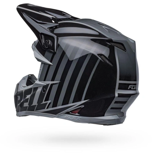 Bell Moto-9S Flex Sprint Helmet - Black/Grey - L - SKU:BE7150433