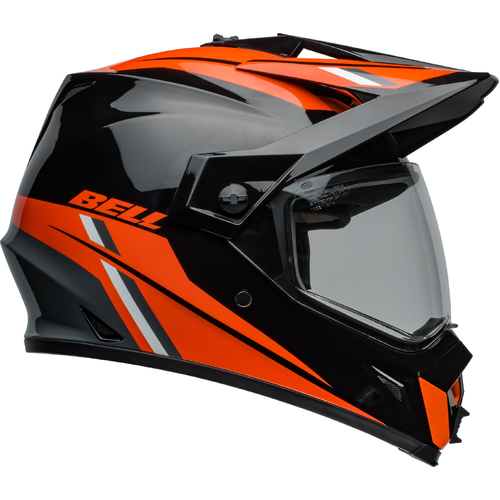 Bell MX-9 Adventure MIPS Alpine Helmet - Black/Orange - L - SKU:BE7157259