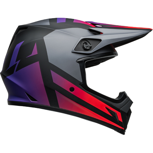 Bell MX-9 MIPS Alter Ego Helmet - Black/Red - XL - SKU:BE7157420