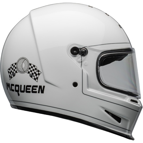 Bell Eliminator McQueen Helmet - White - M - SKU:BE7158096